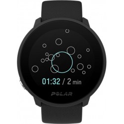 Polar Unite Black S-L Silicone Wristband with Pin Buckle