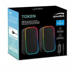 Speedlink TOKEN RGB Gaming Stereo Speaker, black