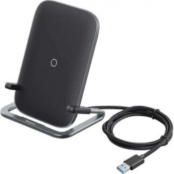 Baseus wireless charger Rib 15W black