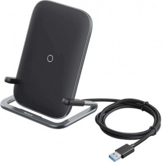Baseus wireless charger Rib 15W black