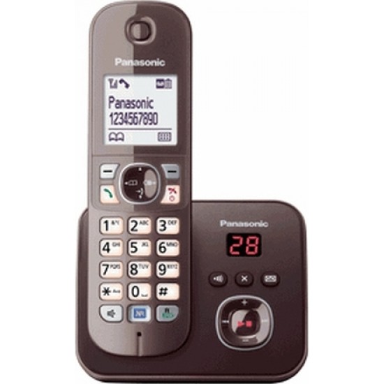 Panasonic KX-TG6821GA Mocca-Brown (KX-TG6821GA) (PANKX-TG6821GA)