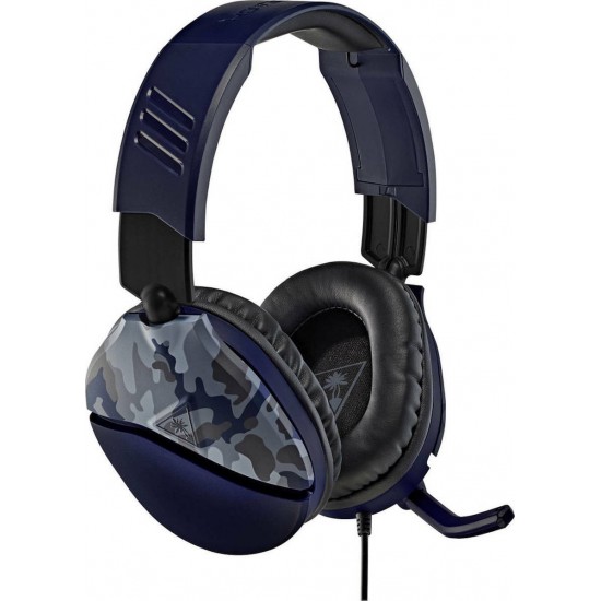 Turtle Beach Recon 70 Camo Blue Over-Ear Stereo Gaming-Headset