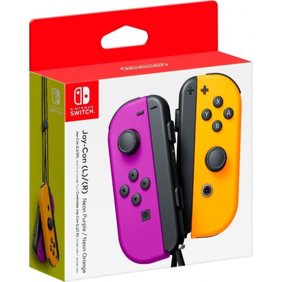 Nintendo Joy-Con 2-Pack Neon Lila / Neon Orange