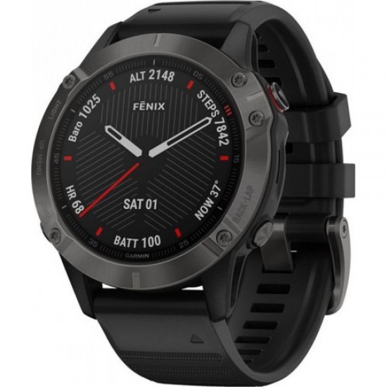 Garmin fenix 6 47mm Sapphire black