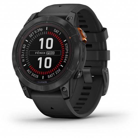 Garmin Fenix 7 Pro Sapphire Solar Edition 47mm Black