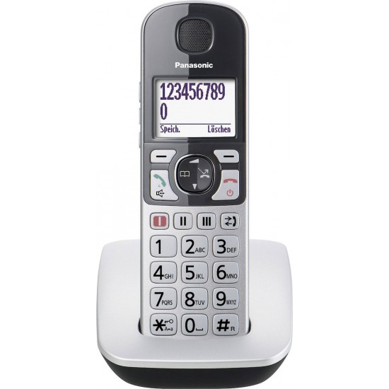 Panasonic KX-TGE510GS Ασύρματο Τηλέφωνο Ασημί