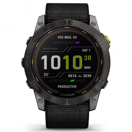 Garmin Enduro 2 Sapphire Solar DLC Titan black/slate grey