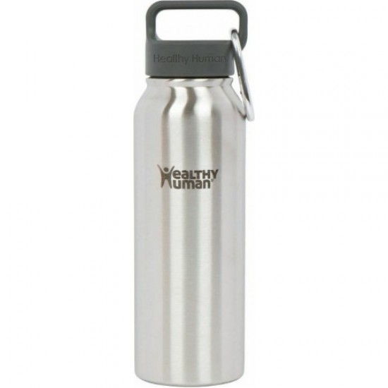 Healthy Human Stein Bottle 21oz/621ml Brushed Steel