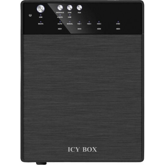 ICY BOX IB-3640SU3 SINGLE housing for 4x HDD